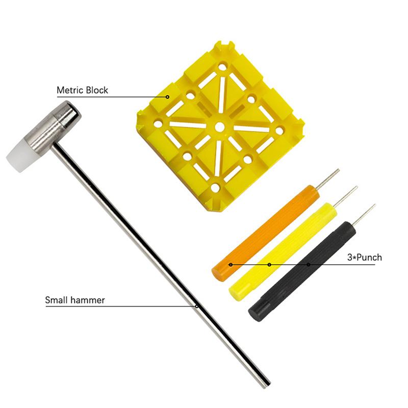 Uhrenarmband-Reparaturwerkzeug, Uhrenarmband-Schlitz-Armband-Kettenstift-Entferner-Einsteller