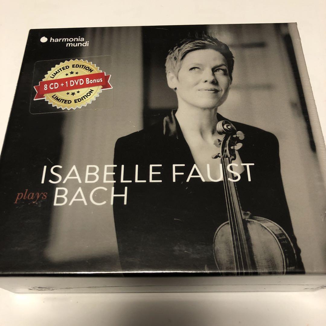 

[USED] 8CD+1DVD Isabelle Faust/Plays Bach