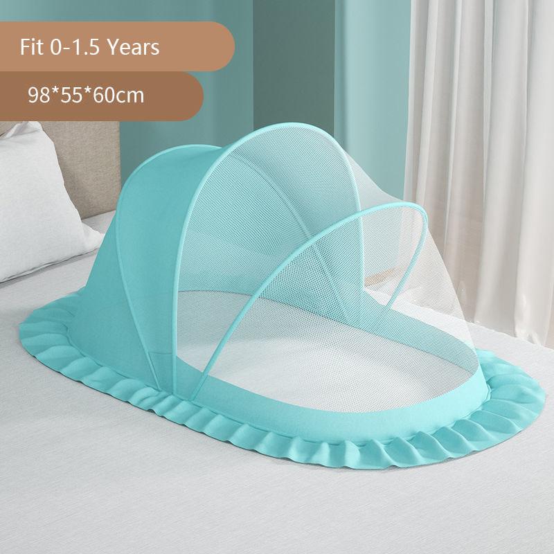 Baby Bed Mosquito Net Foldable Full Coverage Bed Mosquito Netting For Baby Portable Breathable Infant Newborn Crib Mosquito Nets