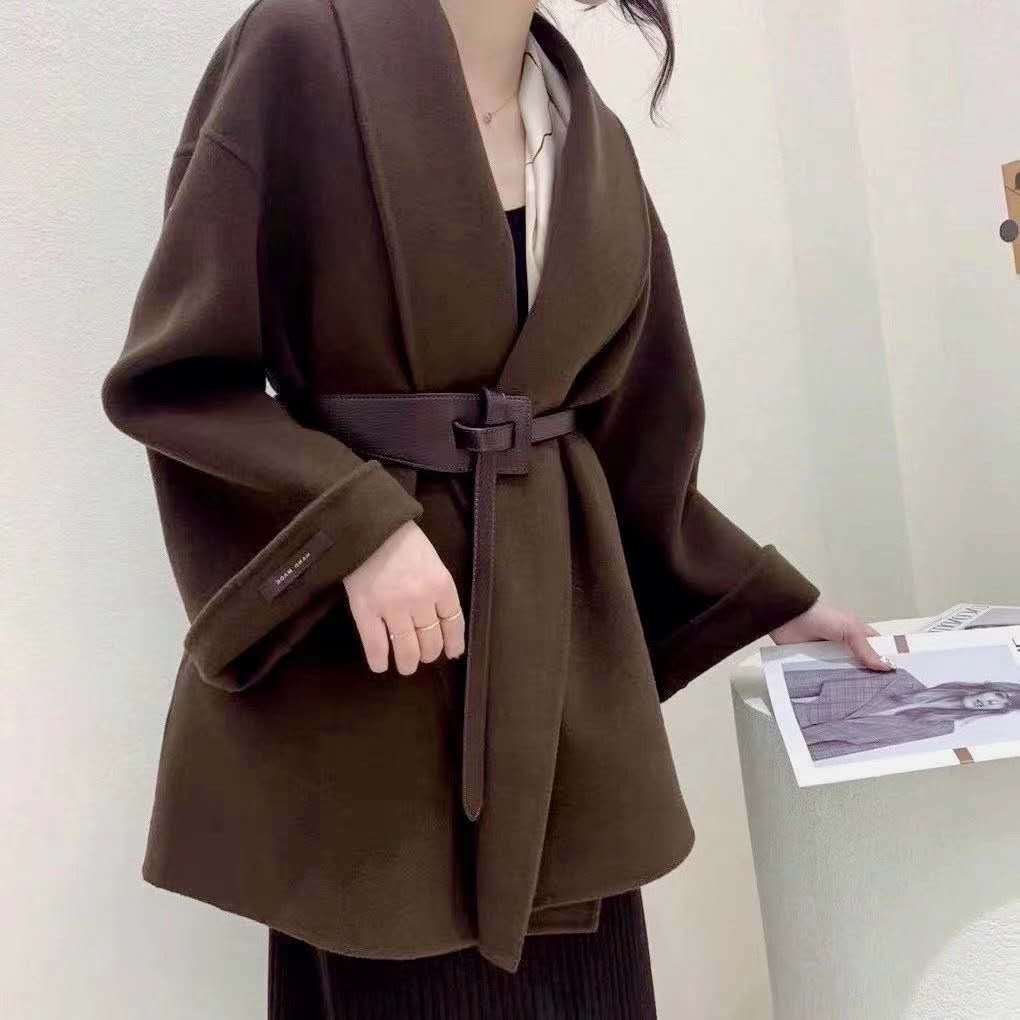 New Coat Belt, Korean-style Simple Belt, Women's Irregular Buckle Windbreaker, Knotted Belt, Waist Seal