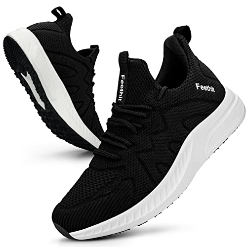 

Feethit Women s Running Sneakers, Breathable, Lightweight, Non-Slip, Slip-On Athletic Shoes for Jogging, Walking, and Everyday Wear. Perfect for the G