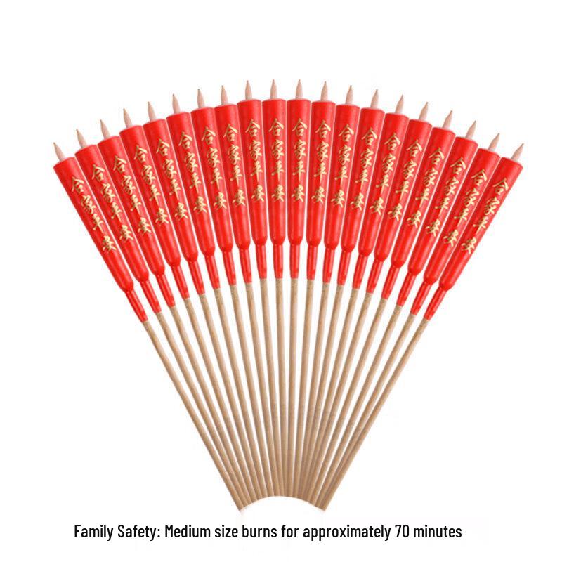 LIEI Chaoshan Red Pointed Prayer Candle