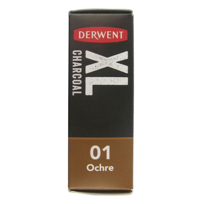 DERWENT - XL CHARCOAL - Tinted Watercolour Charcoal Block Ochre - 01