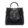 New High-end Water Bucket Bag for Commuting, Large Capacity Tote Bag, Fashionable Embossed Women's Handbag