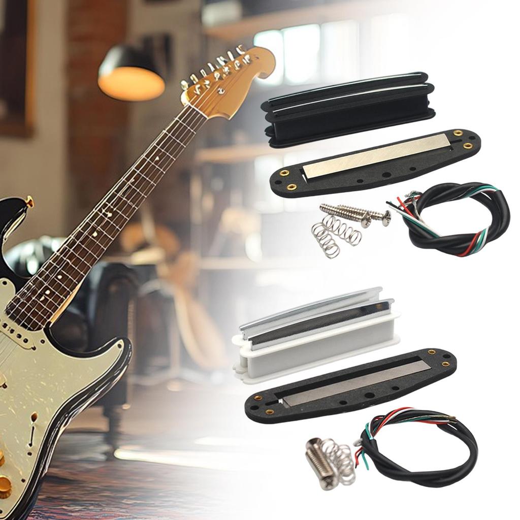 Compact Humbucker Pickup Magnetic Double Coil Active Guitar Pickup Accessory Set For Classic Electric Guitar Upgrades