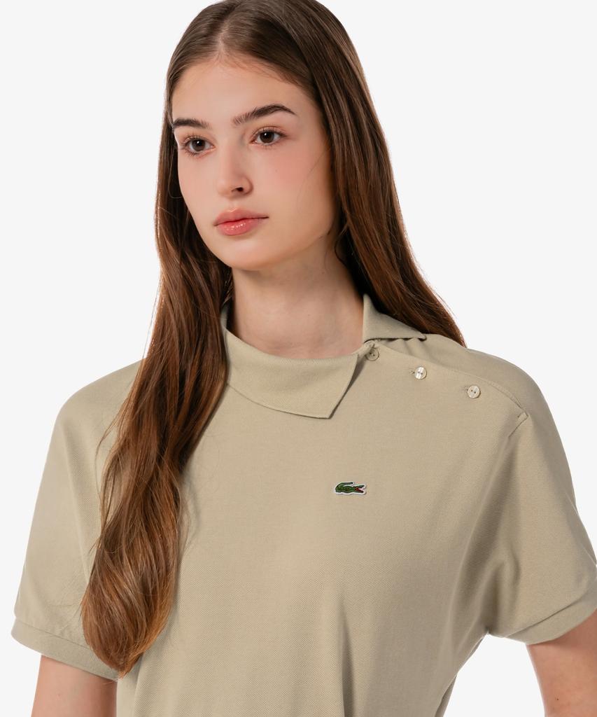 LACOSTE Women'S Diagonal Placket Polo Dress Ef508E-56G 02S