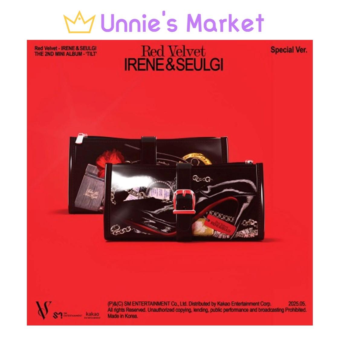 

[Pre-order] (Special ver.) Red Velvet IRENE & SEULGI [TILT] Limited Edition 2nd Mini Album + Free Gift 1EA