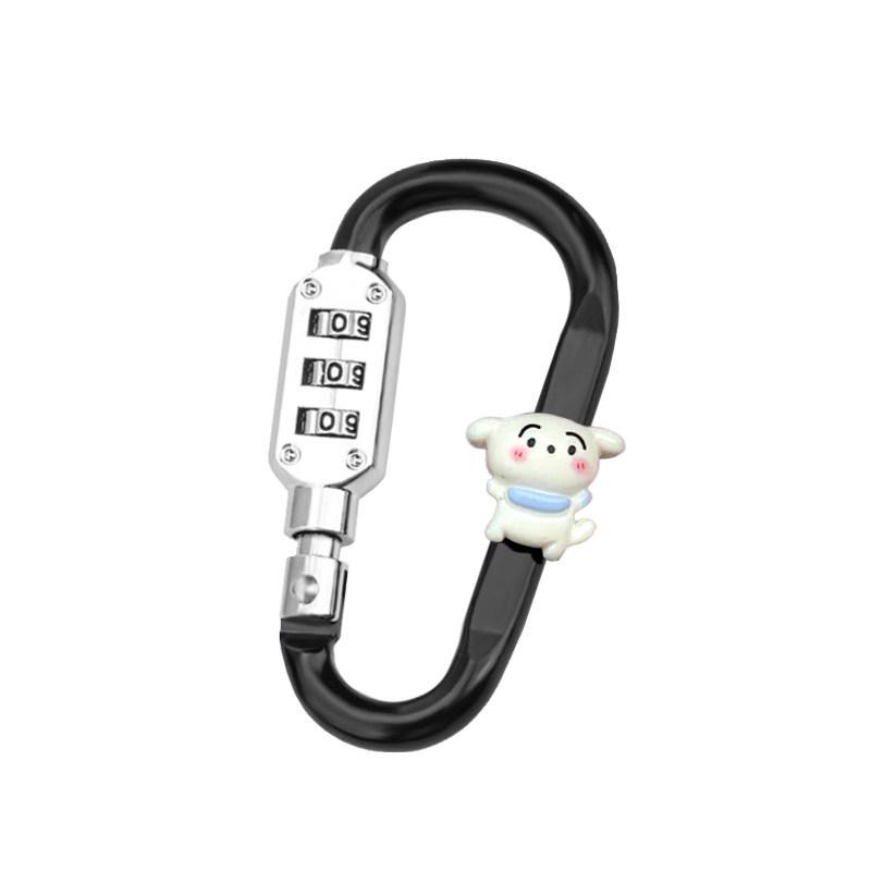 Charming Electric Vehicle Password Helmet Anti-Theft Lock Hook