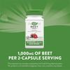 Nature's Way Beet Root 1000mg Veggie Capsules 100 Counts (500mg per capsule)