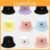 Embroidered Fruit Pattern Fisherman Hat For Women Summer Outdoor Sun Protection