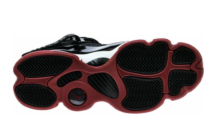 Jordan 6 Rings Black Varsity Red GS 323419-062