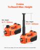 Electric Car Jack 5 Tons /11000 Lbs Jack Kit with Electric Impact Wrench
