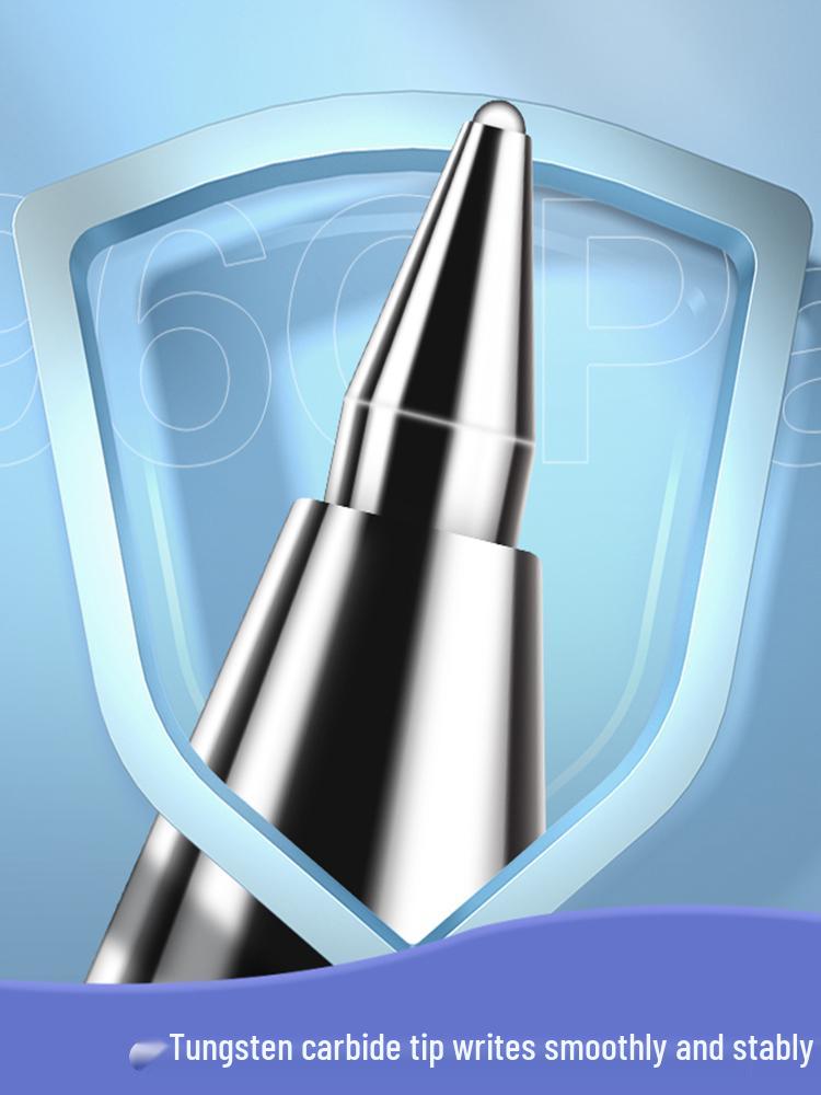 Deli Neutral Large Capacity 0.5mm Black & Red Ballpoint Pen for Students