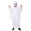 Halloween Chłopcy Dziewczynki Biały Duch Straszny Kostium Cosplay dla Dziecka Dzieci Występ na Scenie Karnawał Party Przebranie Garnitur
