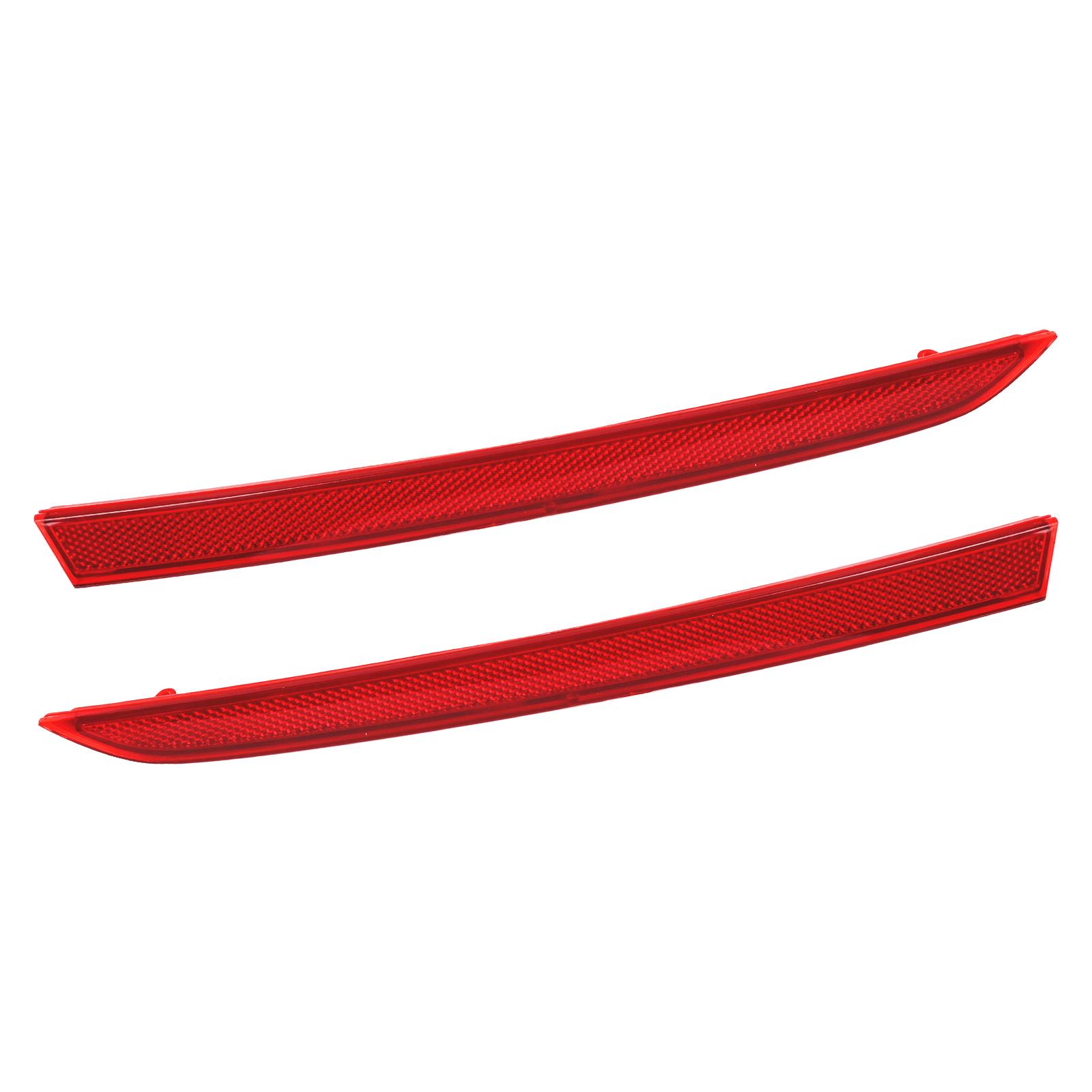 

2 шт. Левый и правый задние отражатели бампера для BMW 3-Series F30 F31 M Sport 328i 2012-2017 Автомобильные аксессуары 63147847166 63147847165 красный