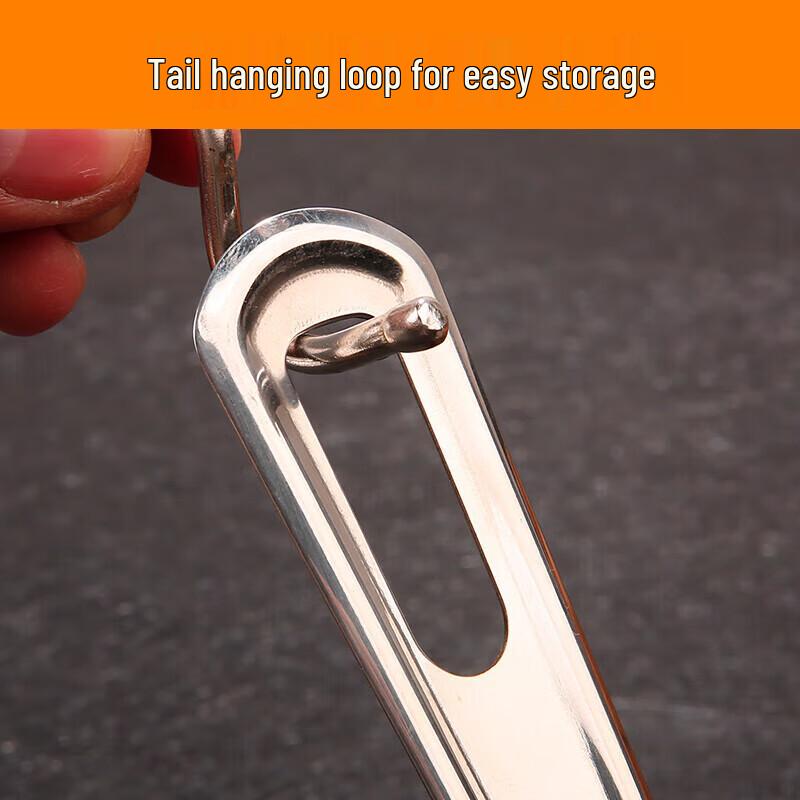 FATTBAO Stainless Steel Long Handle Serving Spoons & Strainers