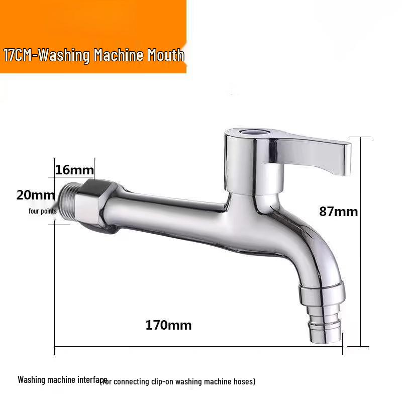 OEING Quick-Open Washing Machine Faucet