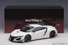 AUTOart Honda NSX GT3 2018 White Finished Product 81898 1/18