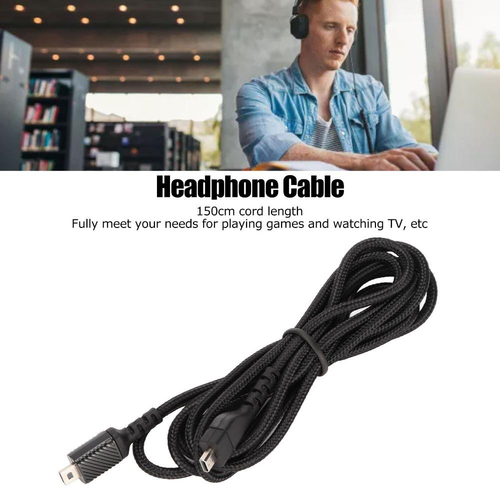 Flexible Headphone Cable Replacement Gaming Headset Sound Cord for Steelseries Arctis 3 Arctis 5 Arctis 7 Arctis Pro