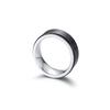 [Rockyu] Jewelry Ring Stainless Allergy Friendly Men's Rotate Can Turn Ring No. 19 European Wedding Present