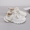 Women's shoes platform dad shoes women's 2025 autumn new versatile mesh breathable casual shoes running sports shoes trendy shoes