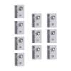 10pcs Electric Fence Wire Tensioner Aluminum Alloy Tension Fence Inline Tightener Anti Theft Alarm
