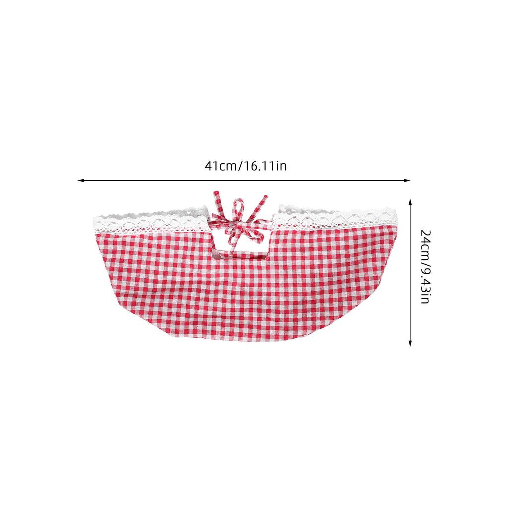 Rattan Basket Liner Replacement Cloth Insert Washable Reusable Farmhouse Decorative Picnic Basket Liner for Wicker Storage