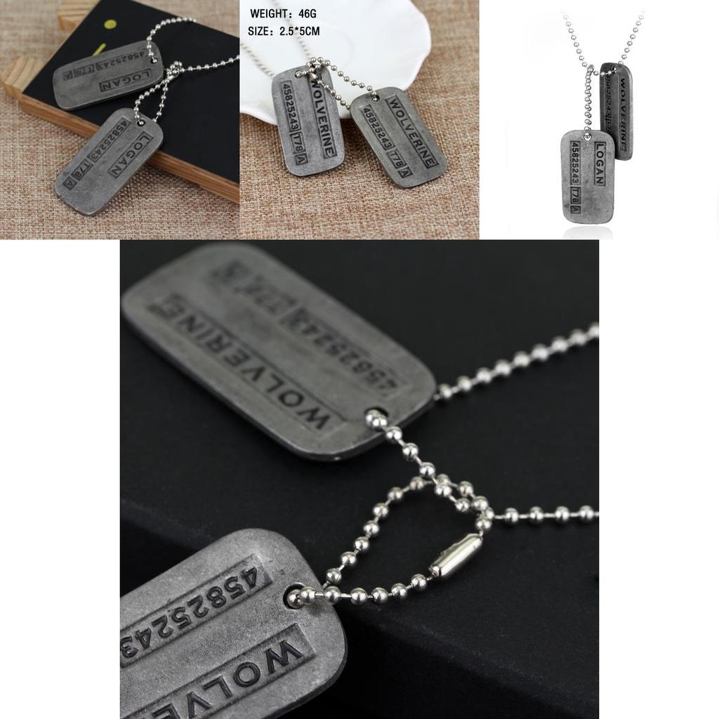 Wolverine 3d Pendant Necklace With Electroplated Alloy For Collectors And Gift Giving