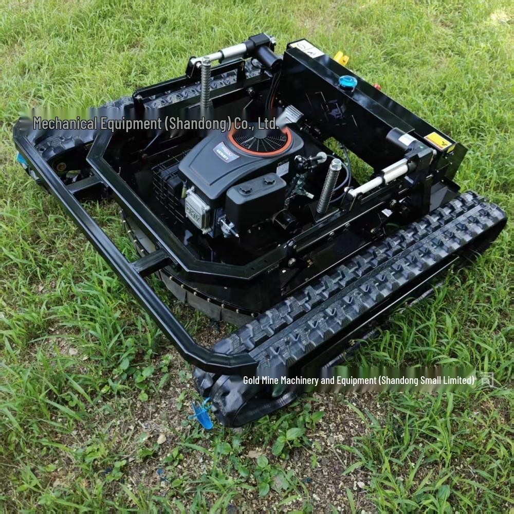 Smart Remote Control Lawn Mower HT800T: Steep Slope & River Bank Grass Shredder