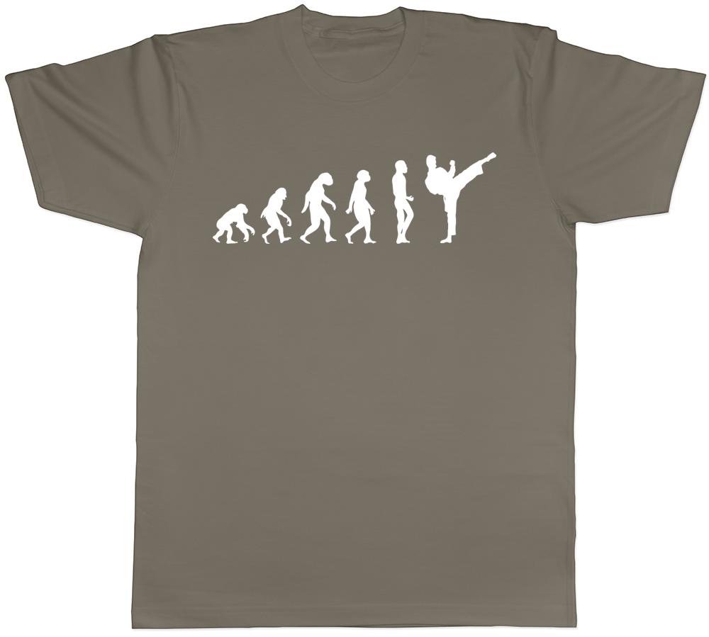 Evolution of Karate Mens Womens Ladies Unisex T   Shirt 6 3XL