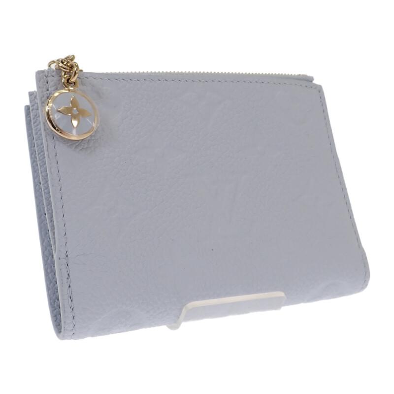 LOUIS VUITTON M14654 Bifold Wallet Azure blue Monogram Ann Platt Women