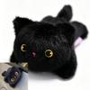 14cm Kawaii Plüschtier-Ornament Magnetische Plüschkatzen-Dekoration für Auto-Außenbereich Armaturenbrett Seitenspiegel, Kühlschrank Schließfach