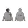 Evergreen Leicht Warm Durchgehender Reißverschluss Schwarz E.G.. Kapuzenpullover, XL,