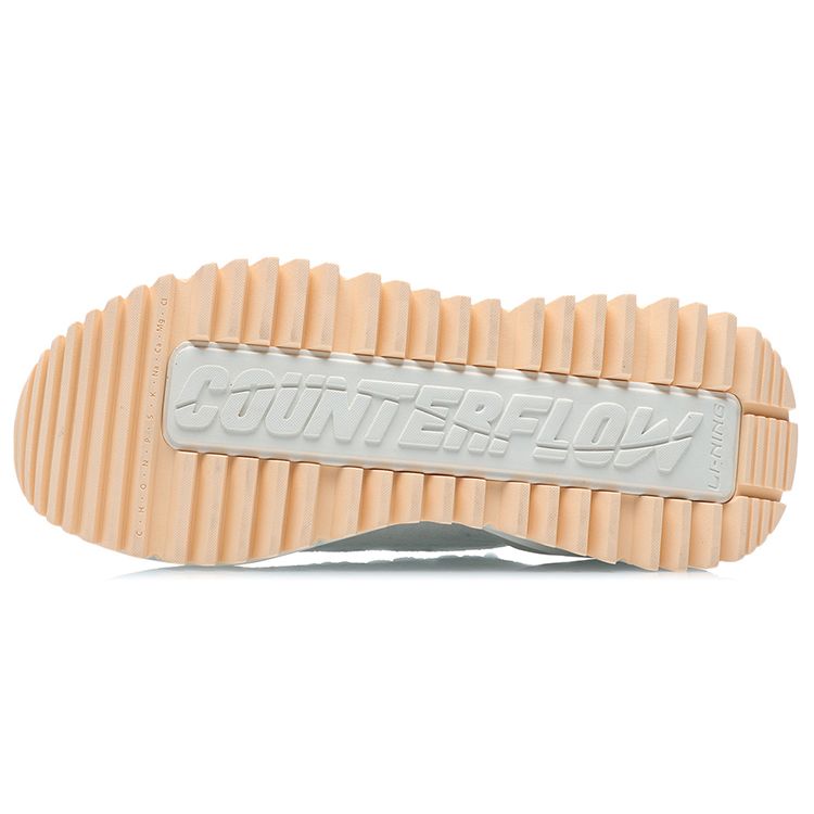 Li Ning CF Source Point Trendy Low-Top Sports Casual Shoes Women sneakers Cloud-Mist-White AGLR054-2