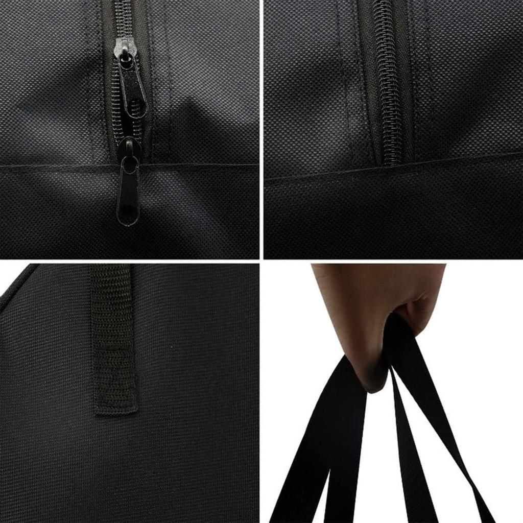 Round Cable Organizer Bag - Heavy Duty Water Resistant Cable Management Storage Bag - Perfect for Jumper Cables, RV Sewer Pipe, EV Charging Cord