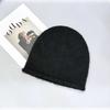 25 Early autumn new high-quality bald hat pullover hat women's warm knitted cold hat micro-curling edge stacking hat