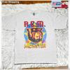 REM R.E.M Monster Tour 1995 White Cotton T-shirt