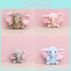 Adorable Plush Elephant Doll For Kids Super Soft Short Pile Ideal For Bag Charm