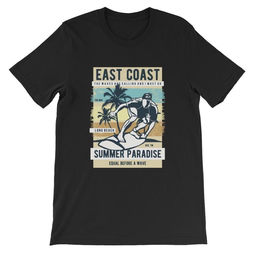 

Футболка Восточного побережья. Серфинг 100% Хлопок Премиум Футболка НОВИНКА 4XL