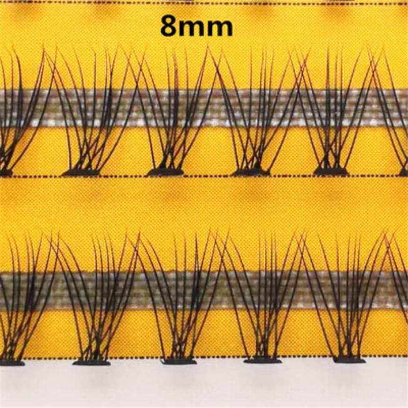 

10 шт. макияж отдельные кластерные ресницы прививка поддельные накладные ресницы наращивание отдельных ресниц 8mm