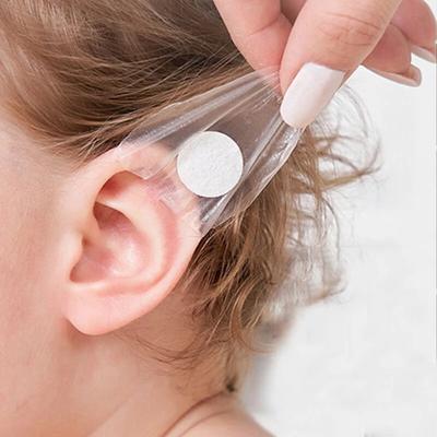 40 piezas de pegatinas impermeables para los oídos, tapones desechables para piscina, ducha, salón, protectores para teñir el cabello, gorros de ducha protectores, herramientas