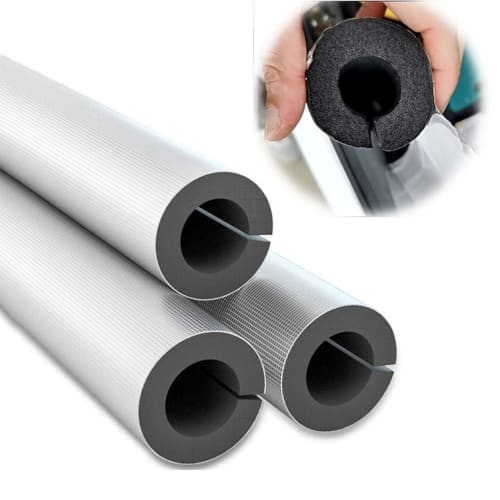 Foam pipe insulation, insulation tubing, freeze protection, 15mm/20mm/30mm thick, inner diameter 22mm-110mm, water pipe insulation cotton cover, flexi