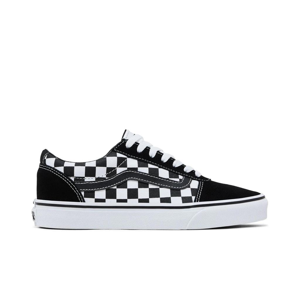 Vans Ward 'Checkered' (Unisex) Black / True White Skate Shoes VN0A38DMPVJ