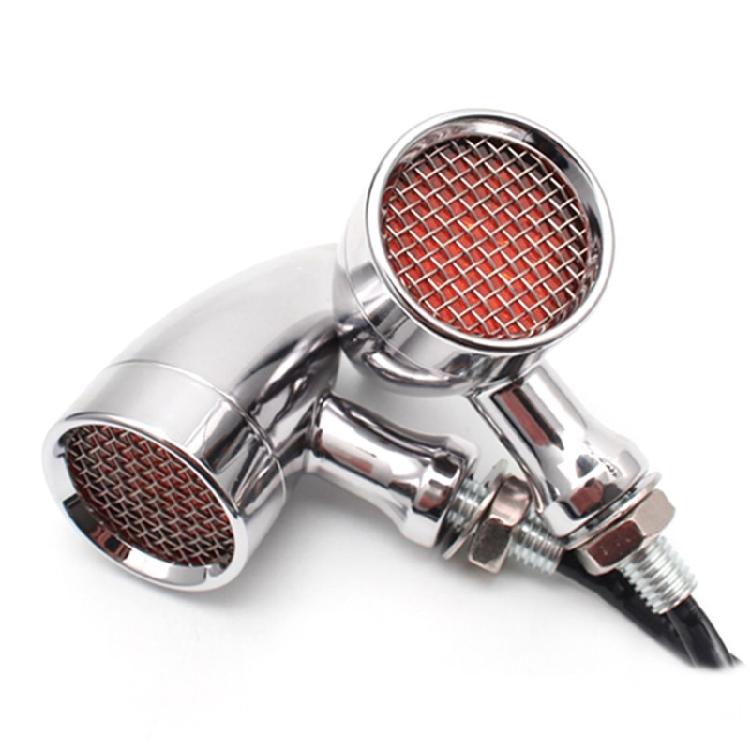 Weather Resistant Motorcycle Indicator Lights LED Turn Signal Light Indicator Lights Blinkers Flasher 100W