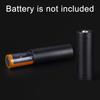 Black Battery Conversion Cylinder Battery Holder Sleeve From 18650 To 21700 Use Smaller Cells In Larger Devices