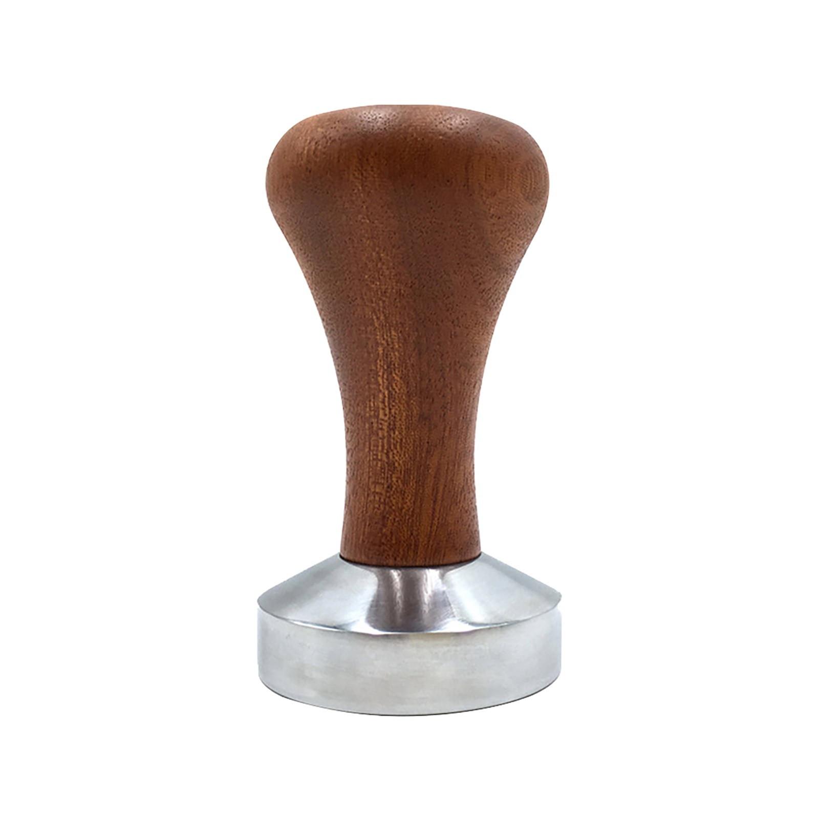 

Легко очищаемая деревянная ручка, инструмент 53 мм, тампер для кофе, инструменты для кофе, аксессуары для кофейных инструментов 51mm