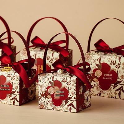 2025 Creative Chinese Wedding Candy Gift Box
