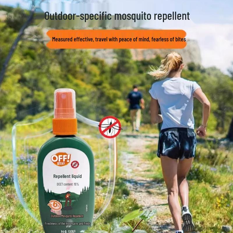 Johnson Raid Off 15% DEET Wilderness Mosquito Repellent for Hiking & Outdoor Adventures