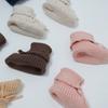 Handicraft Knitted Thermal Baby Shoes Soft First Walking Shoes for Baby Infant Prewalker Shoes Footwear Breathable