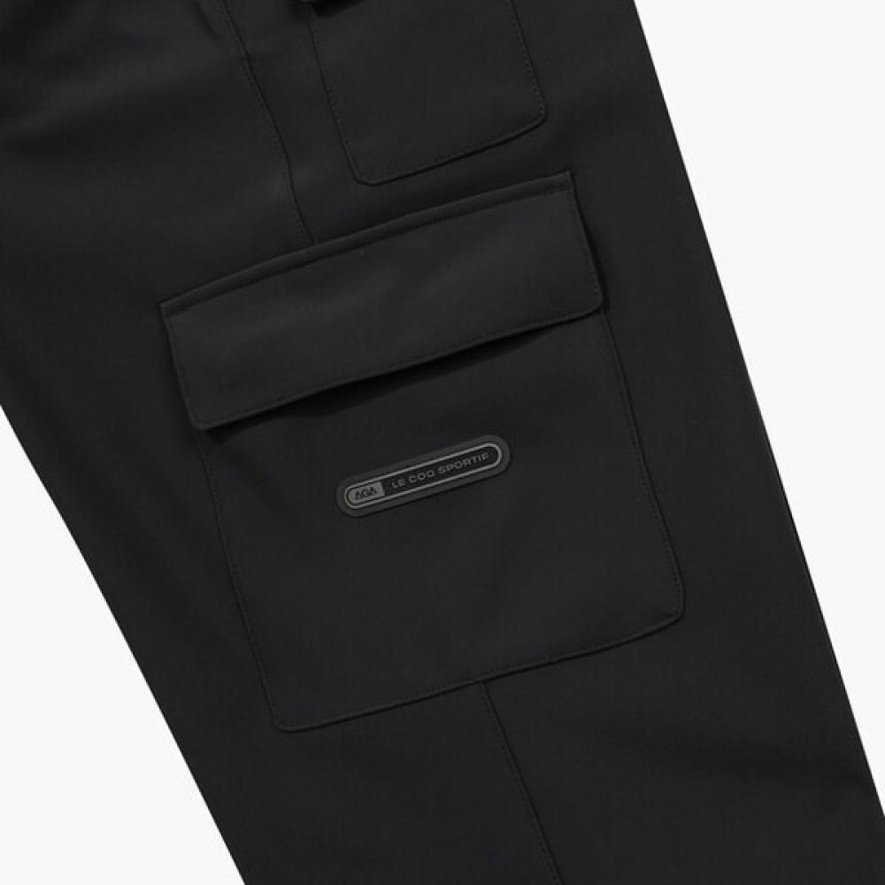 Le Coq Sportif fLeece Cargo Jogger Pants Blk Qp423epto3
